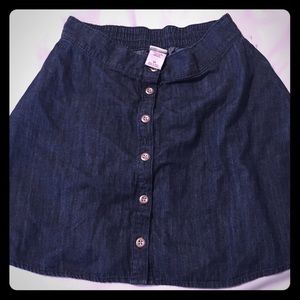 Denim skirt